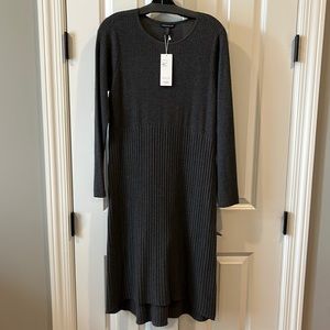 Eileen Fisher Grey Wool Dress